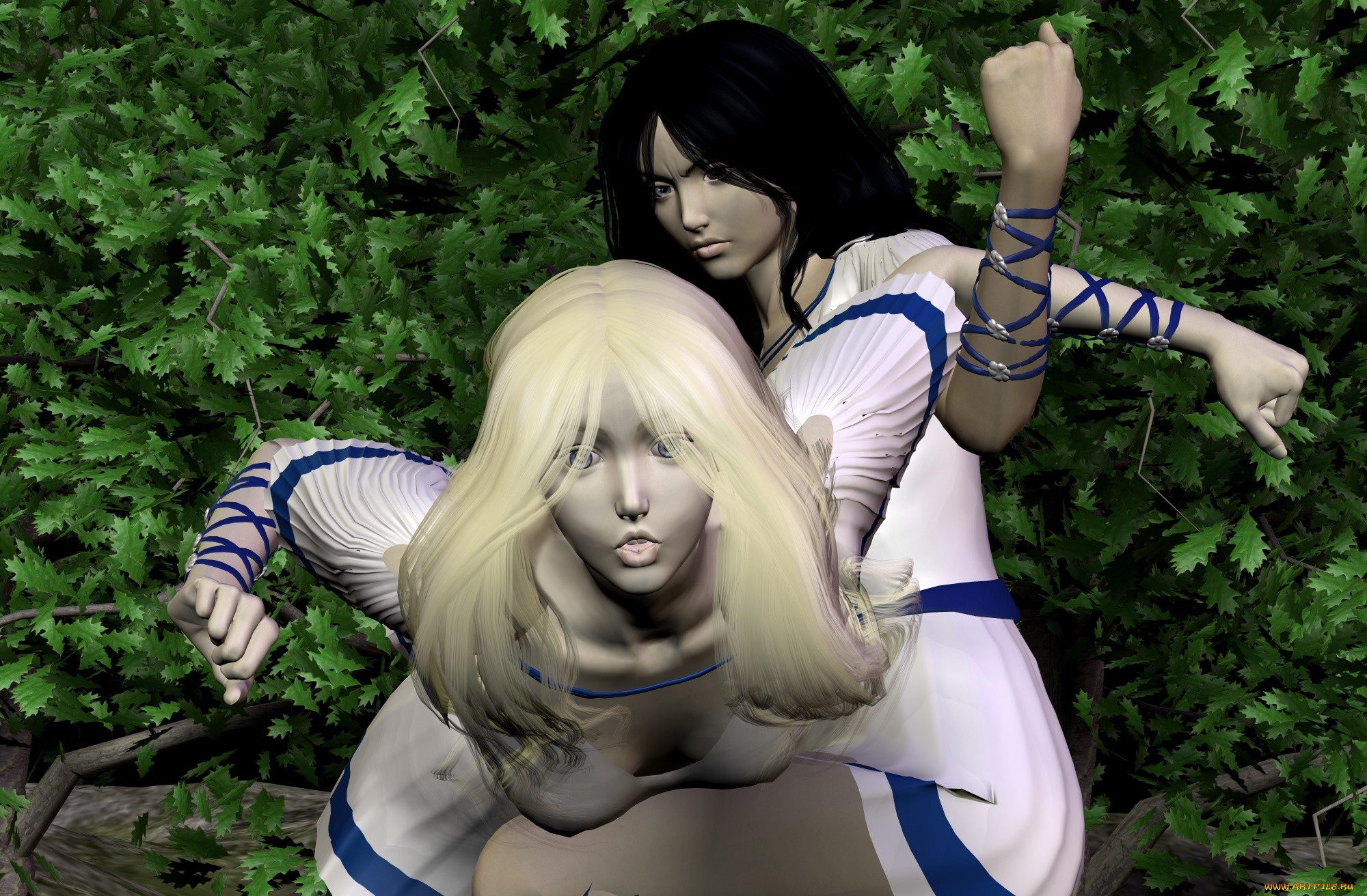 thale vs naia, 3 ,  , fantasy, , , , 